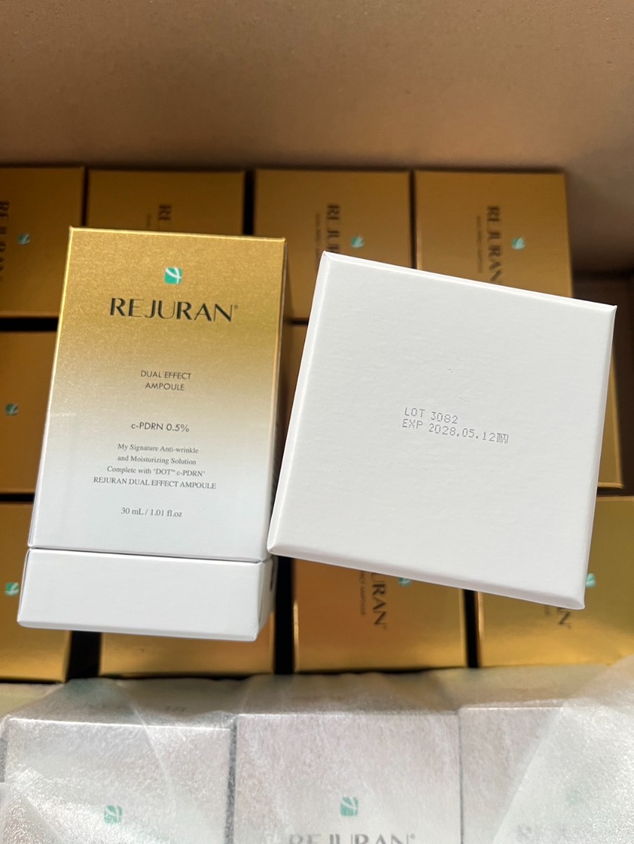 กล่อง/เหลี่ยม REJURAN Healer Turnover Ampoule Dual Effect 30 ml.