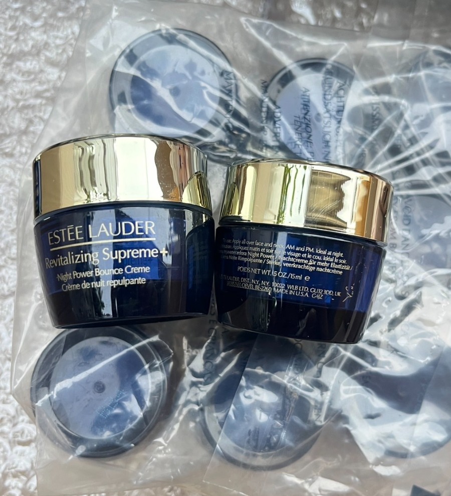 NoBox กระปุกน้ำเงิน - NoBox ไม่มีกล่อง Estee Lauder Revitalizing Supreme+ Night Intensive Restorative Creme 15ml.