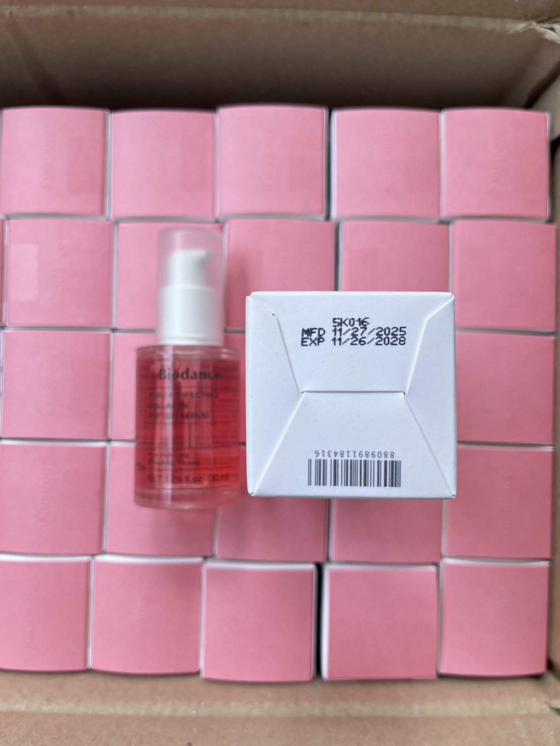 Biodance Serum 30ml. #ชมพู Collagen Peptide