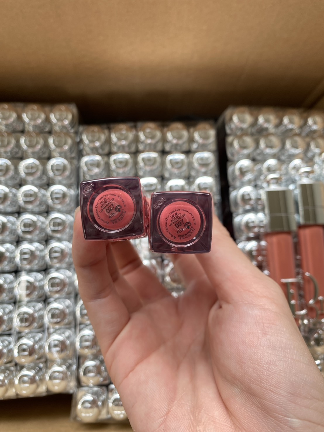 ไม่มีกล่อง - Christian Dior Lip Maximizer 6ml. #009 Intense​ Rosewood (เคาเตอร์ 1,650฿)