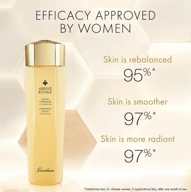 NoBox ไม่มีกล่อง - Guerlain Abeille Royale Fortifying Lotion With Royal Jelly 150ml. (เคาเตอร์ 3,690฿)