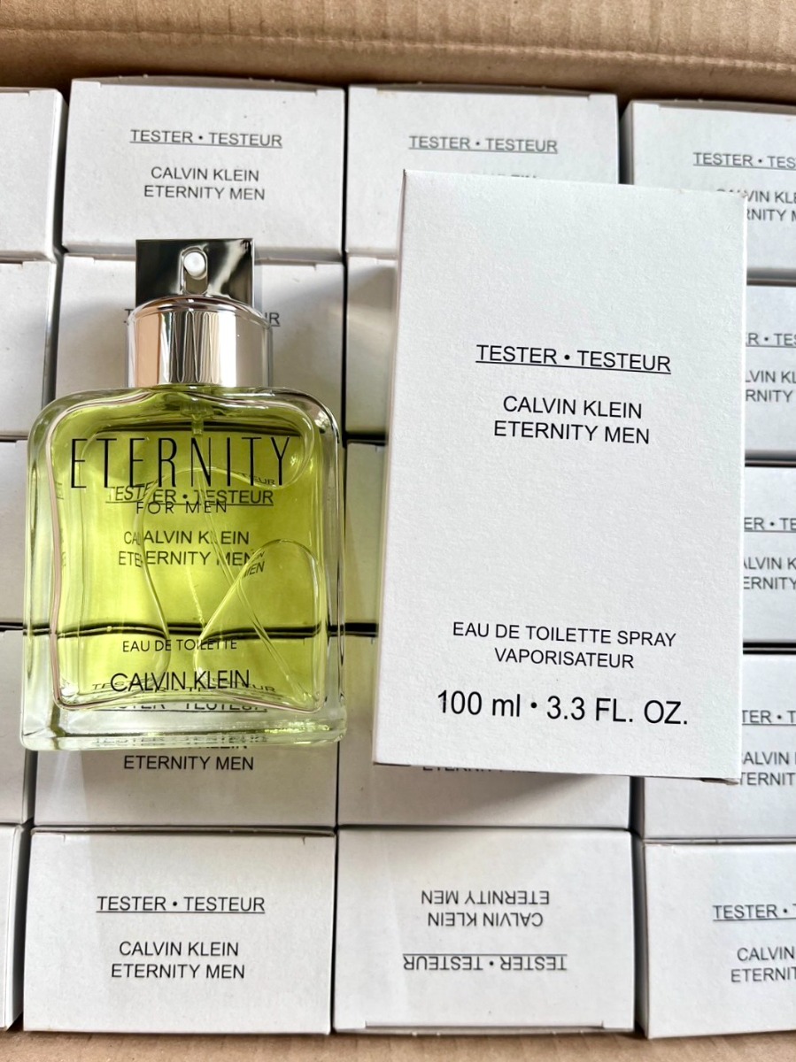 กล่องเทสเตอร์ - Calvin Klein Eternity For Men Eau De Toilette 100ml. (เคาเตอร์ 3,970฿)