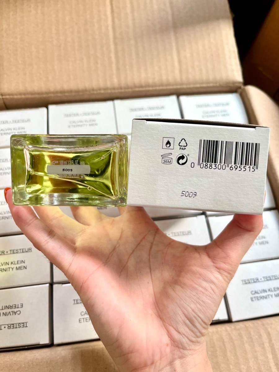 กล่องเทสเตอร์ - Calvin Klein Eternity For Men Eau De Toilette 100ml. (เคาเตอร์ 3,970฿)