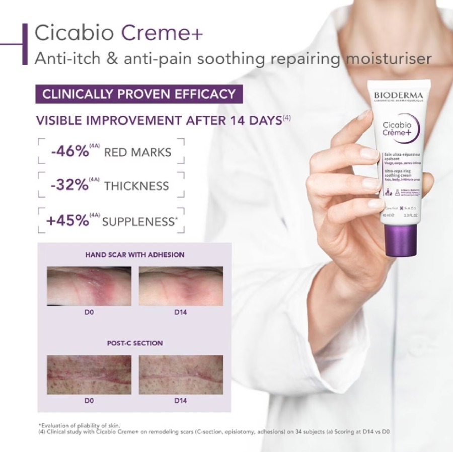 Bioderma Cicabio cream+ 40ml.