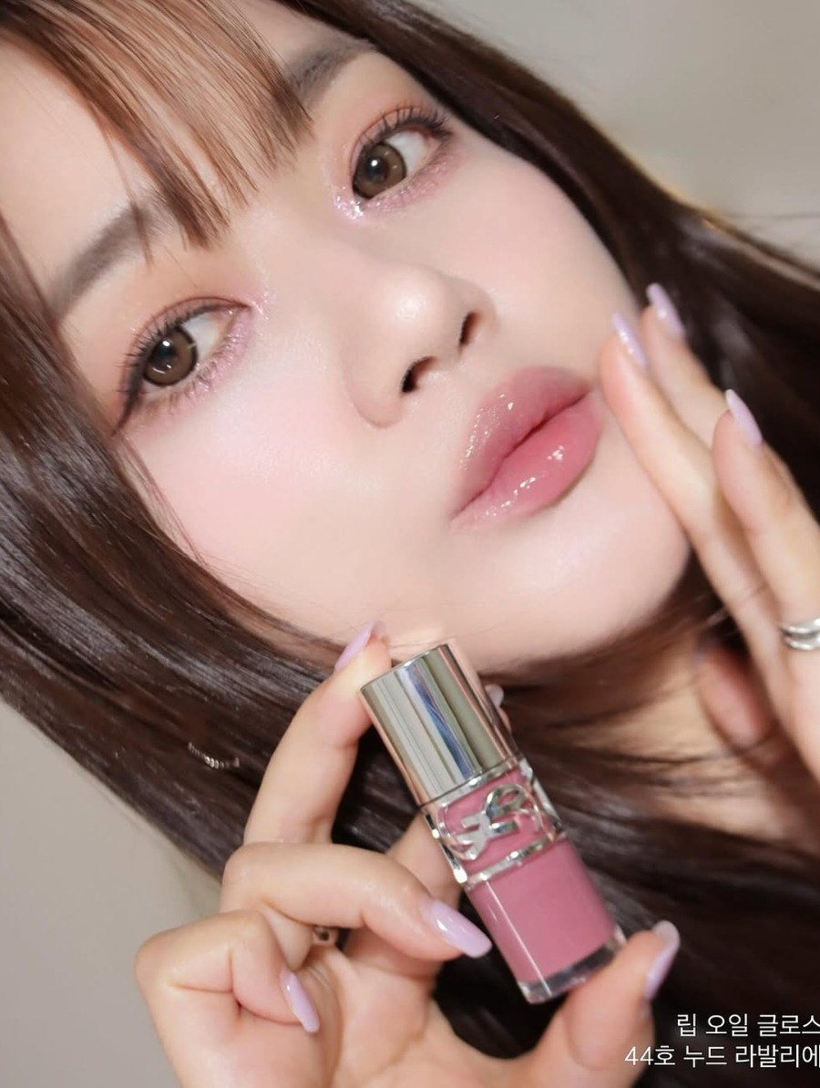 กลอส YSL Loveshine Plumping Lip Oil Gloss 1.4ml. #44 Nude Lavalliere 