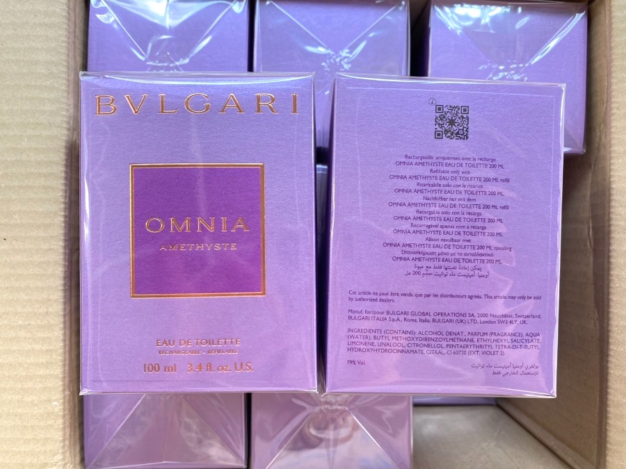 ม่วงซีล Bvlgari Omnia Amethyste Eau De Toilette 100ml. (เคาเตอร์ 6,300฿)
