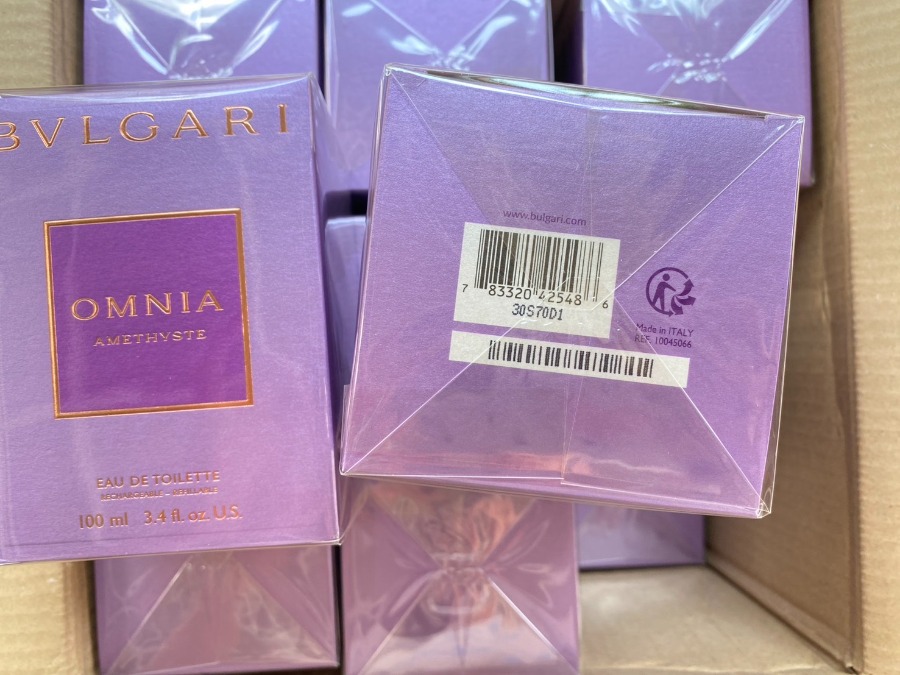 ม่วงซีล Bvlgari Omnia Amethyste Eau De Toilette 100ml. (เคาเตอร์ 6,300฿)