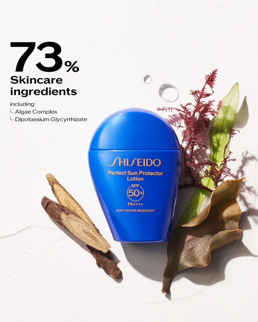 Shiseido Perfect Sun Protector Lotion SPF 50+ PA++++ 50 ml. (เคาเตอร์ 1,750฿)